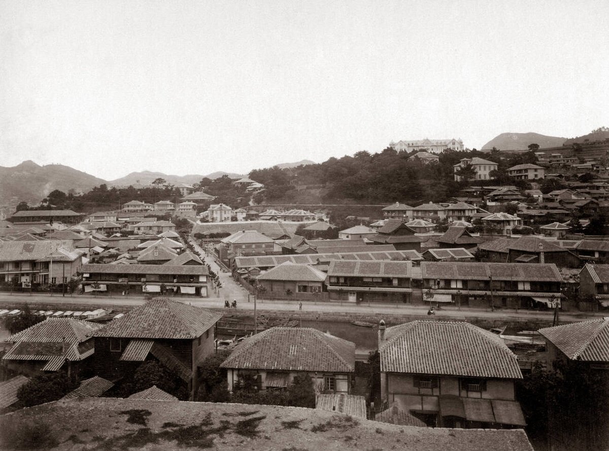 View of Nagasaki, 1880s