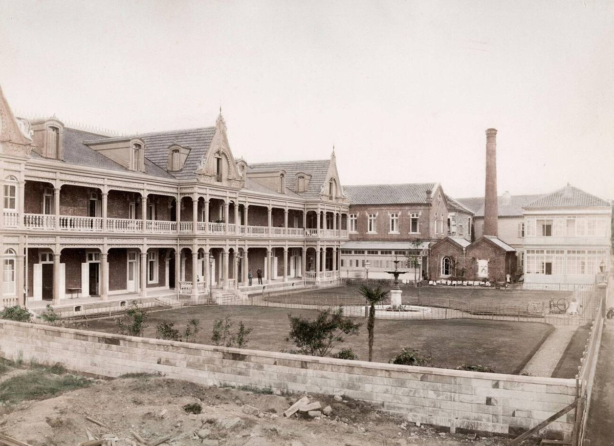 The Grand Hotel in Yokohama, 1890s