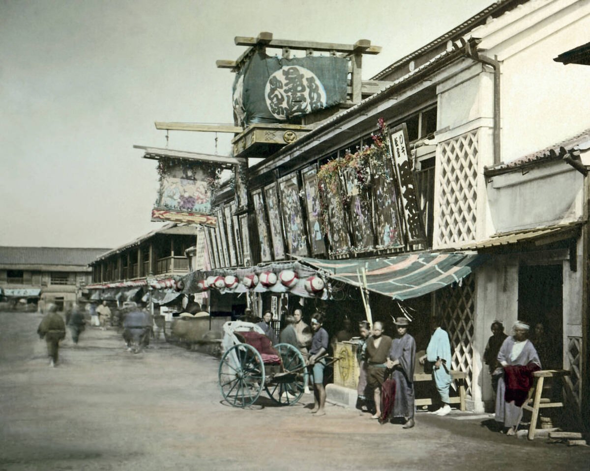 Street scene in Tokyo.