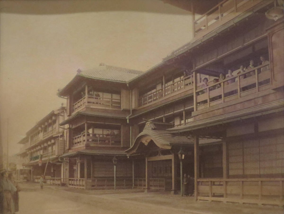 The Yoshiwara District in Tokyo, 1890s