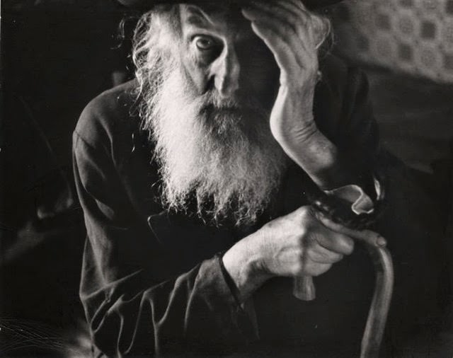 Elder of the village, Vysni Apsa, Carpathian Ruthenia, 1930s.