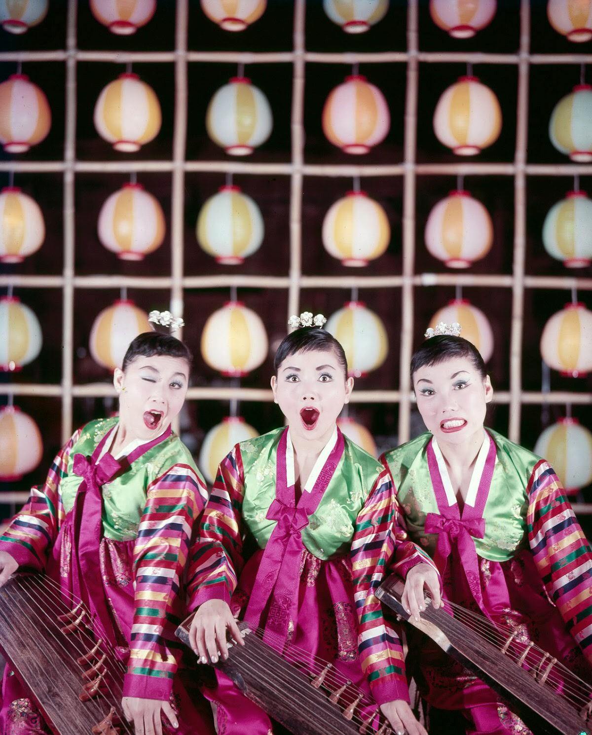 The Kim Sisters, Mia, Ai-ja, and Sook-ja, ,1960