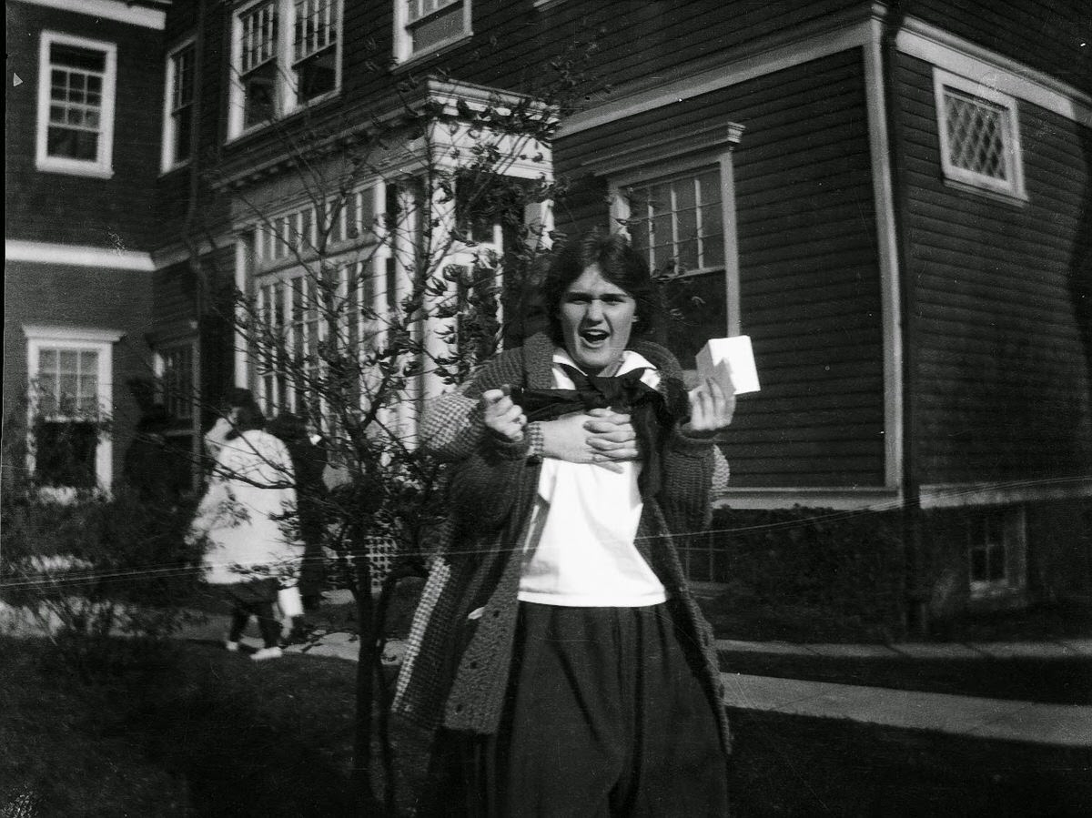 College Life in Lakewood, NJ (1914–1918): Vintage Photos of female Students from a Bygone Era
