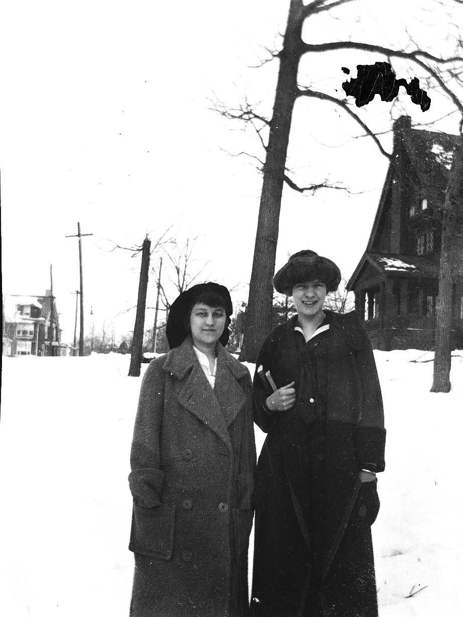 College Life in Lakewood, NJ (1914–1918): Vintage Photos of female Students from a Bygone Era