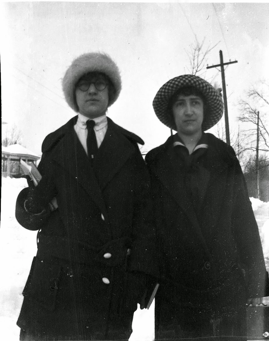 College Life in Lakewood, NJ (1914–1918): Vintage Photos of female Students from a Bygone Era