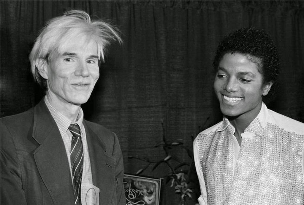 with Andy Warhol