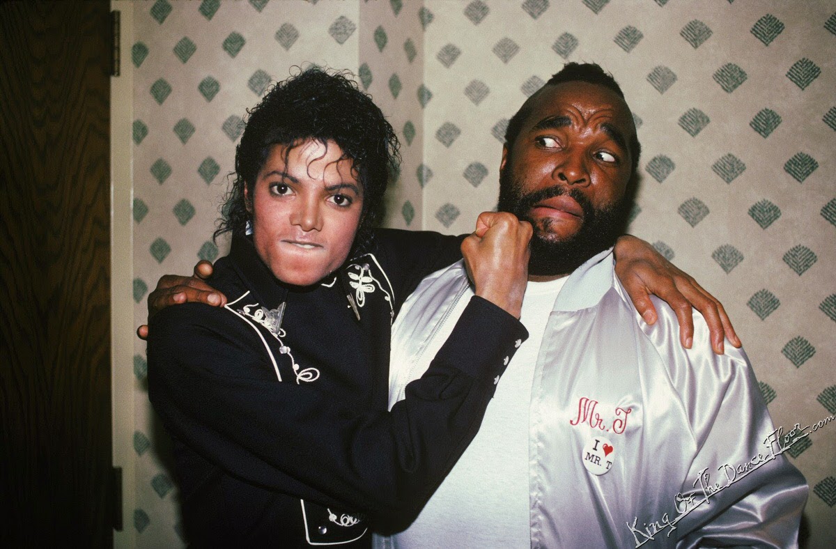 with Mr. T