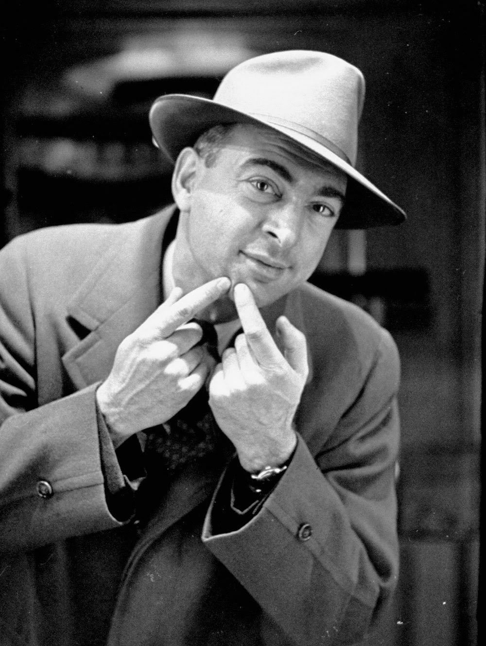 Man checking a spot on his face