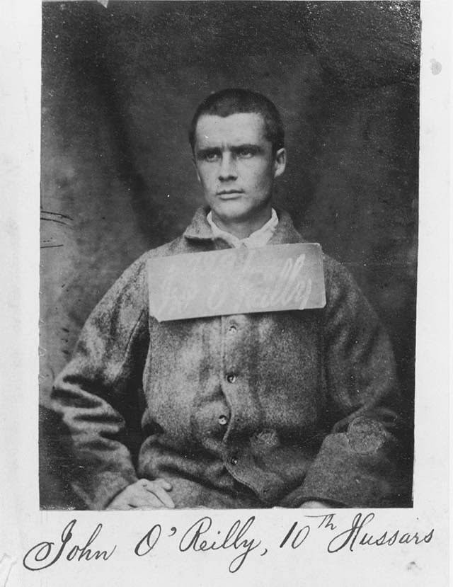 John Boyle O'Reilly in prison, 1866