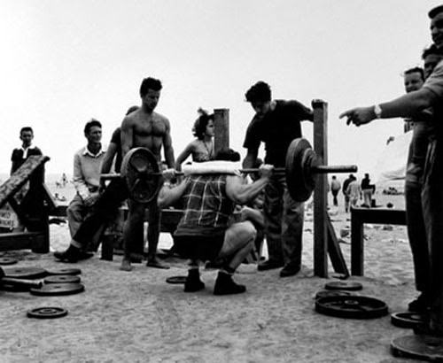 Muscle Beach 1954: The Sand, the Strength, and the Spectacle