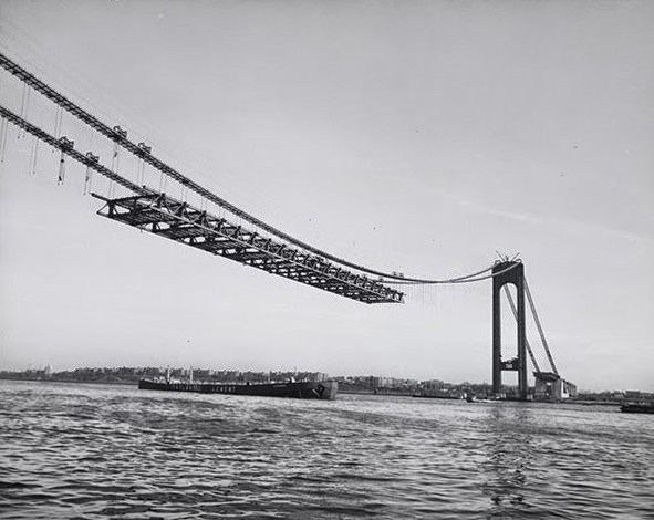 Verrazzano-Narrows Bridge, 1963