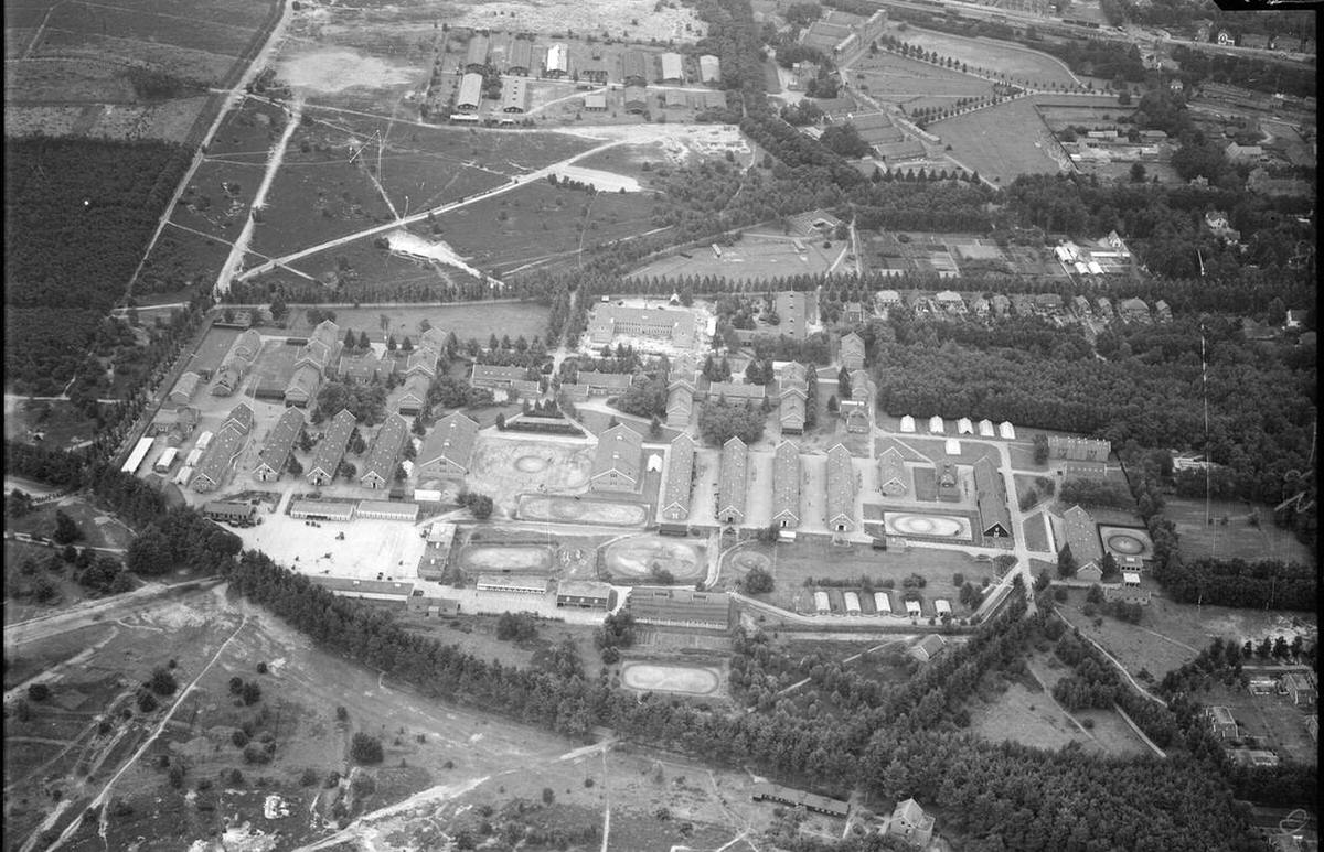 Aerial view of Ede, 1920s-1940s.