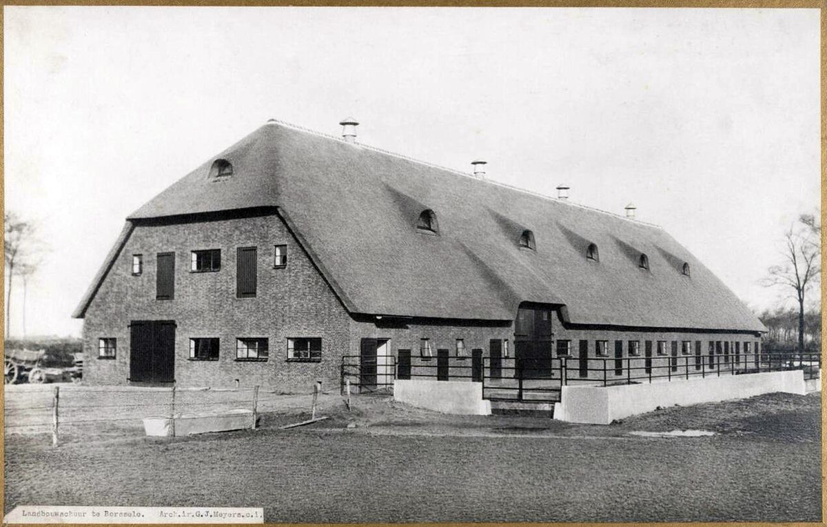 Landbouwschuur agricultural shed, 1920s
