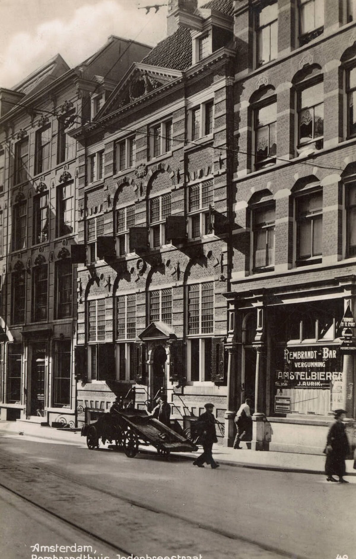 Rembrandt House and Bar in Amsterdam, 1930s