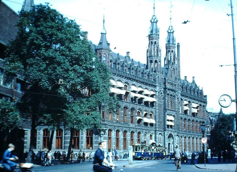 Post Office Building in Amsterdam, 1949