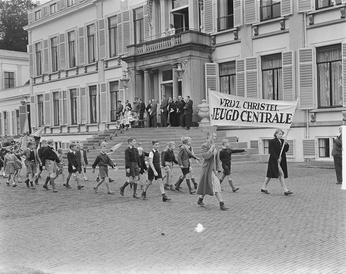VCJC event in Soestdijk, 1949