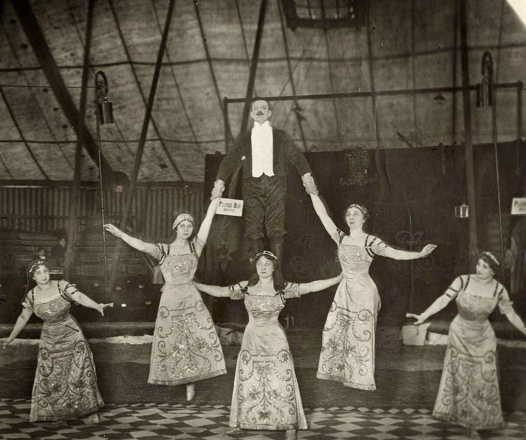 Historic Photos of Circus Life in the Netherlands in the Early 1900s Capture a Lost World
