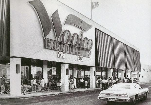 Grand opening of the Woolco department store at the Village Mall in Willingboro, 1974