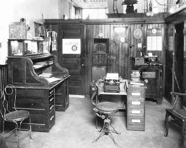 John Runk's office in Stillwater, Minnesota.