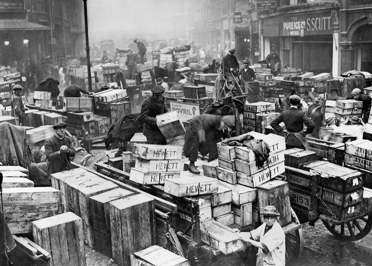 Billingsgate Fish Market, 1934