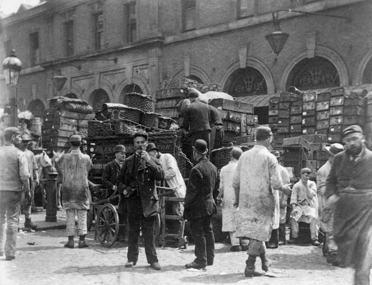 Billingsgate Market, 1893