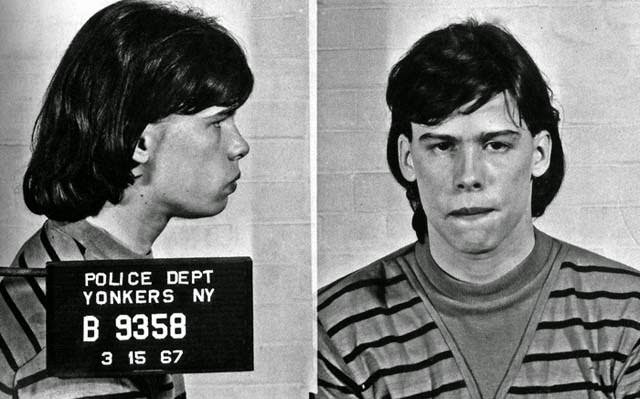 Aerosmith frontman Steven Tyler posed for the above mug shot in March 1967 after Yonkers, New York police busted the future rock star, then 18, for pot possession.