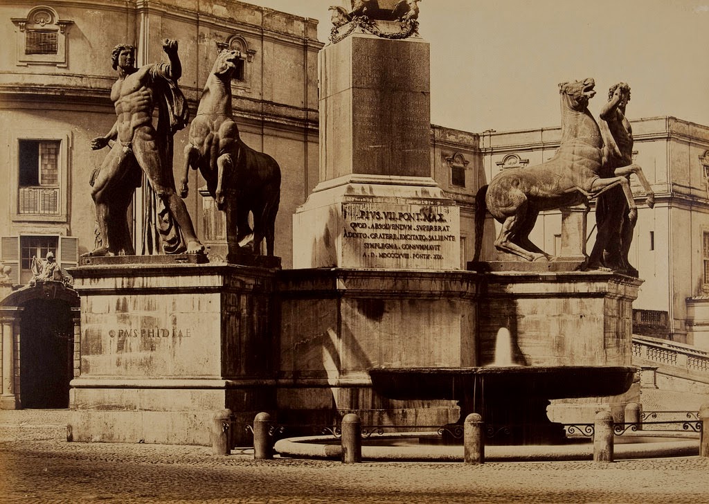 Piazza del Quirinale, 1860