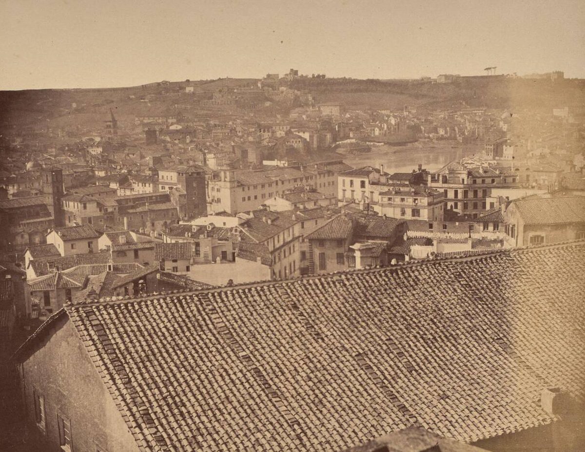 City view of Rome, 1860s