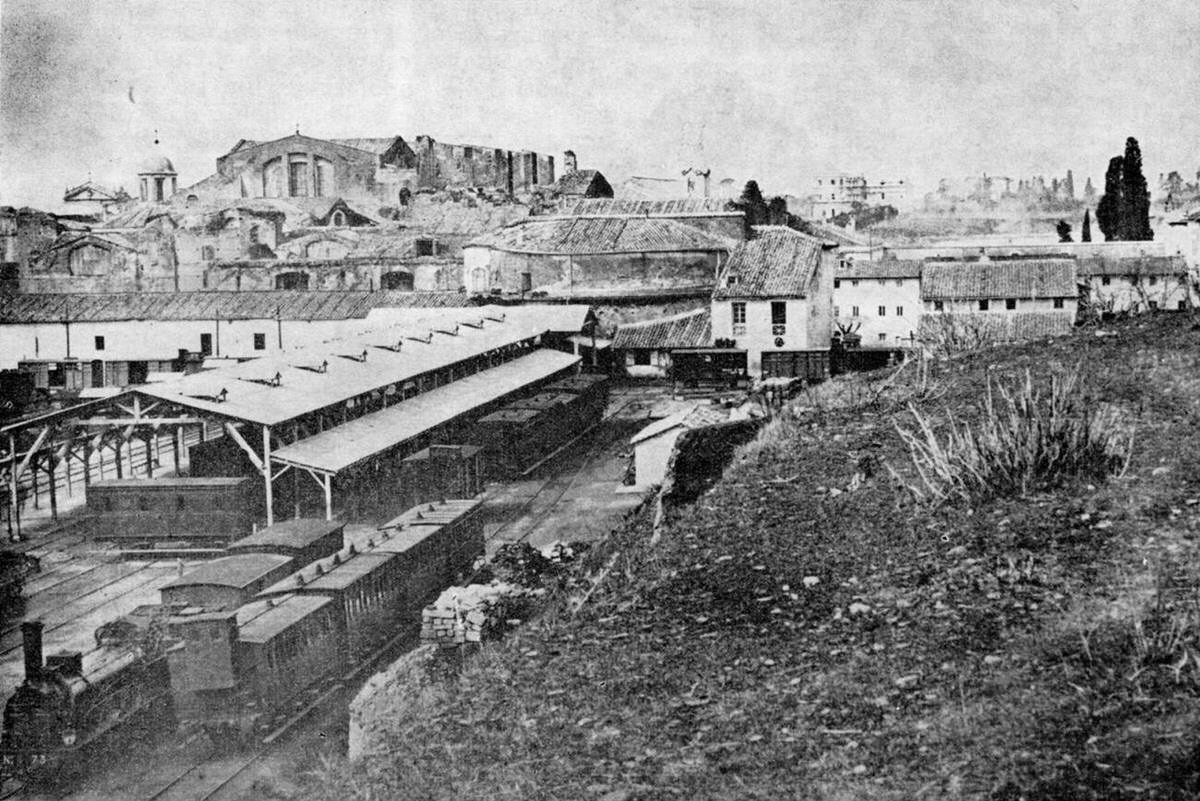Roma Termini, 1865