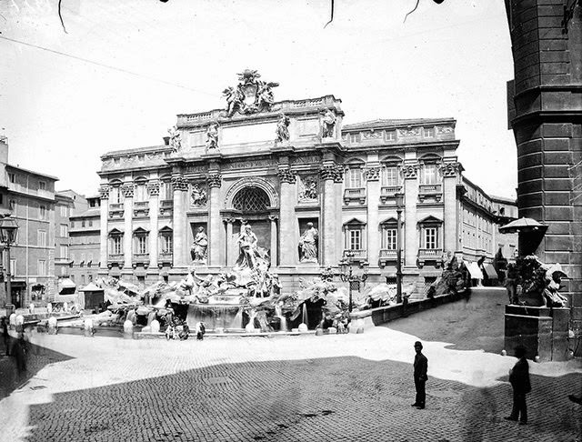 Trevi Fountain, 1870