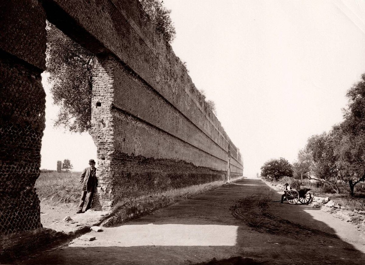 Hadrian's Villa in Tivoli, 1890s