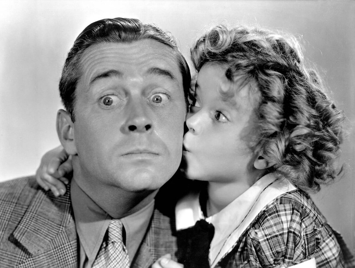 James Dunn and Shirley Temple, Bright Eyes, 1934