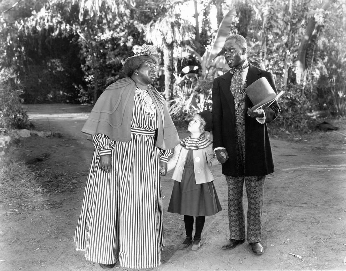 Hattie McDaniel, Shirley Temple, and Bill Robinson, The Little Colonel, 1935