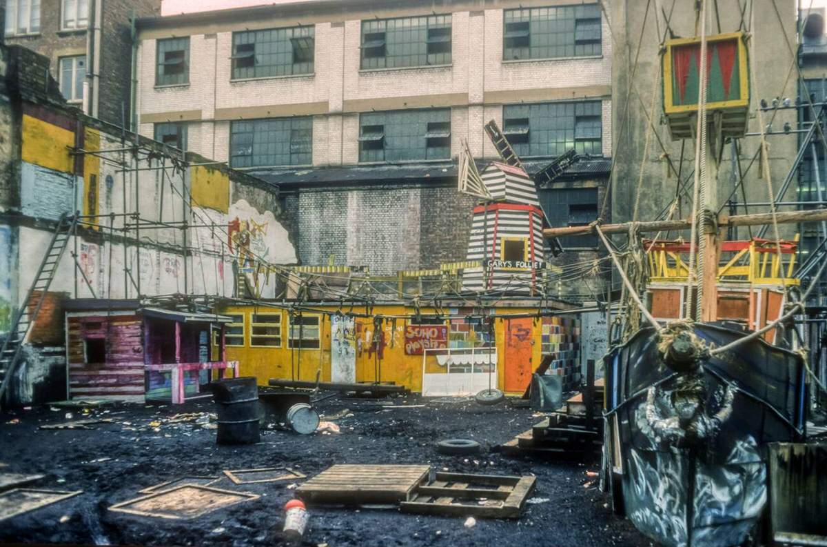 Soho Adventure Playground in Peter Street, 1976
