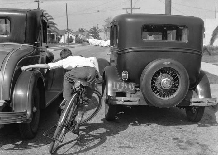 Street Safety Images from Los Angeles Warned Drivers to Watch for Children in the 1930s