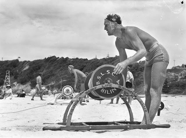 Lifesaving test under summer skies