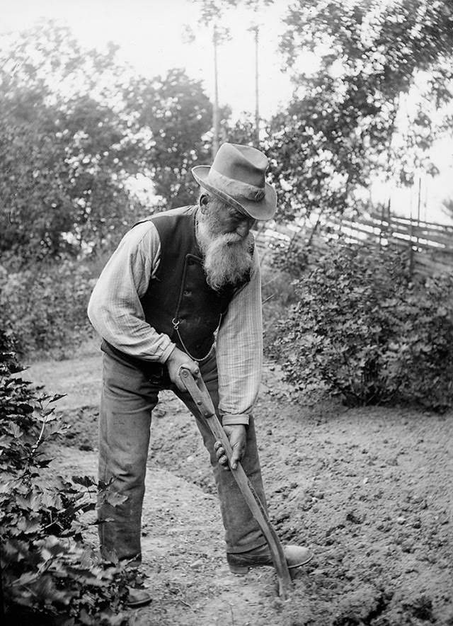 Vintage Portraits of 1930s Sweden: Bearded Men, Families, and Everyday Life Captured by Einar Erici