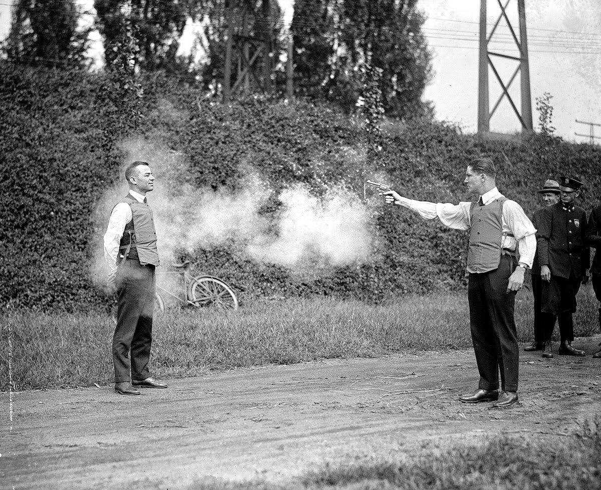 Testing the Bulletproof Vest: The Most Dangerous Job of the 1920s Revealed