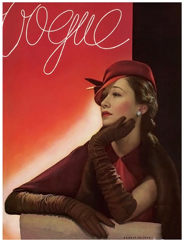 VOGUE COVER - AUGUST 1933 George Hoyningen-Huené