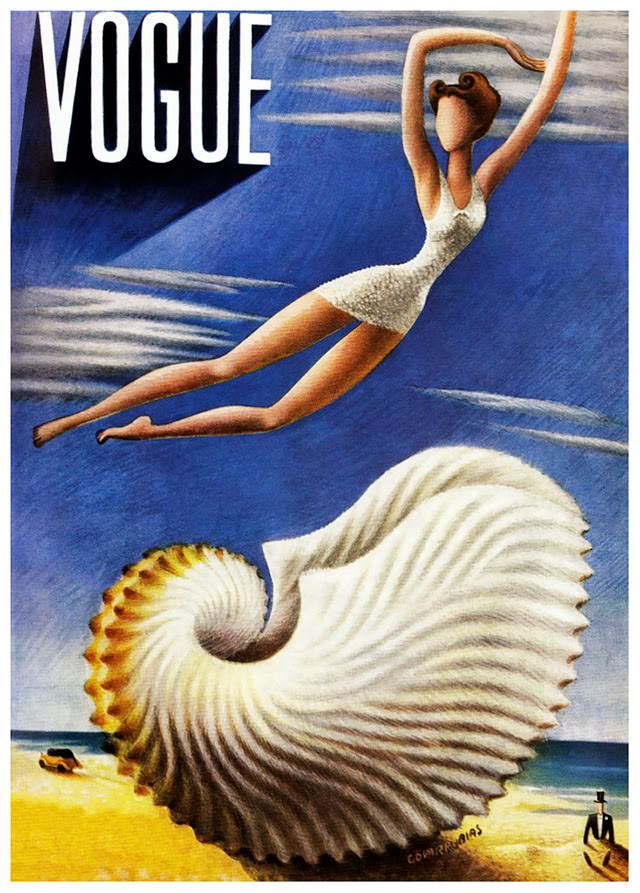 1937 fashion illustration by Miguel Covarrubias vogue