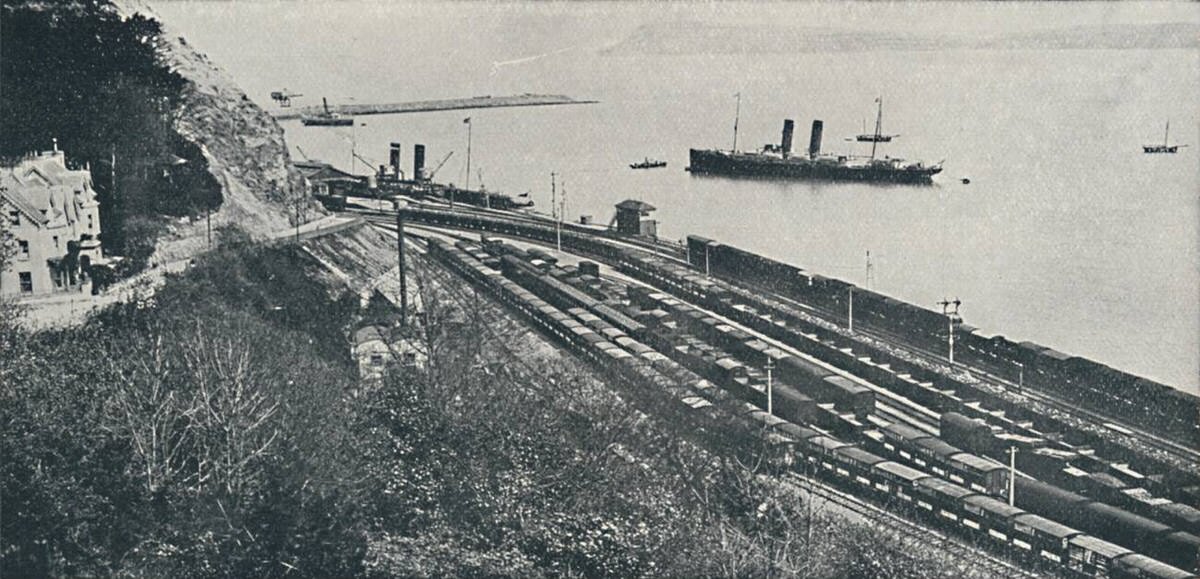 Fishguard Harbour, 1910
