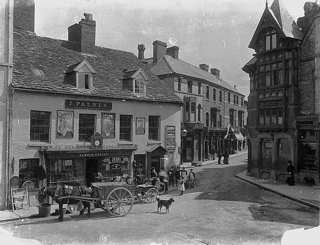 J. Palmer's Humber cycles shop, Newtown