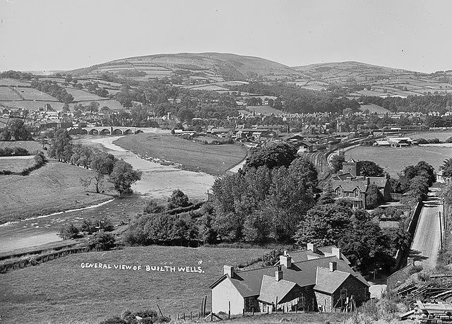 General view of Builth Wells