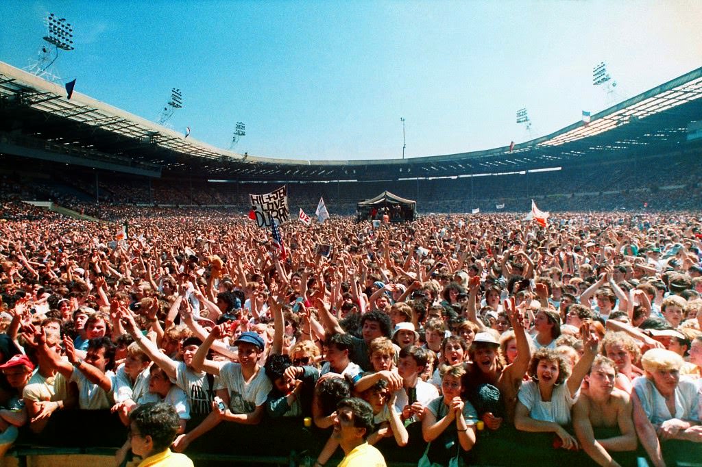 When 72,000 Voices Became One: The Historic Wembley Stadium Performance That Defined Live Aid