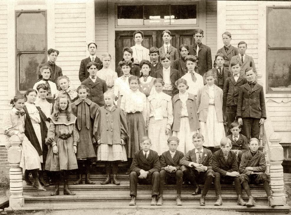 Quaker community of Whittier, 1907