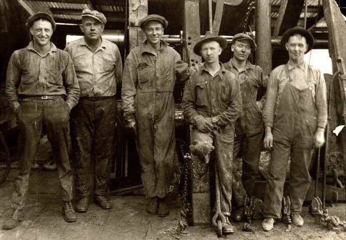 Santa Fe Springs oil crew.