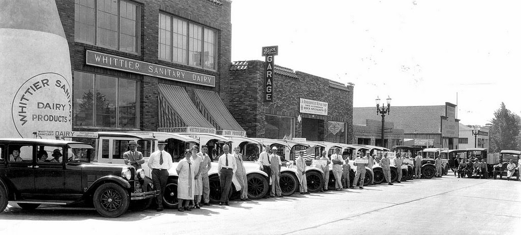 Whittier Sanitary Dairy, 1925