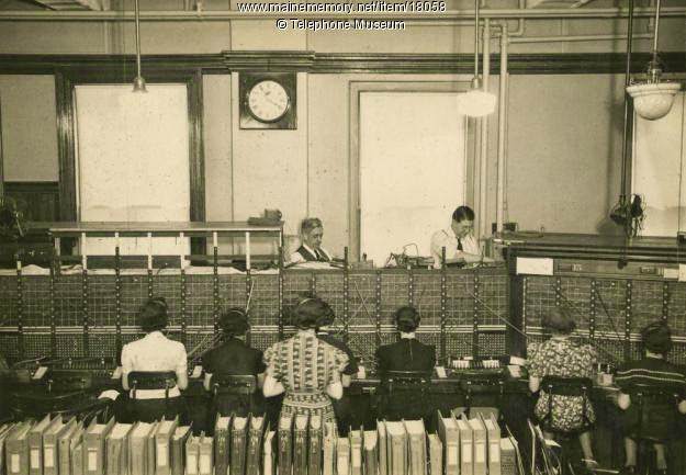 Switchboard operators, 1939