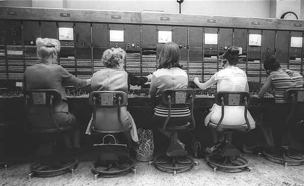 Pacific Telephone & Telegraph operators, 1960s