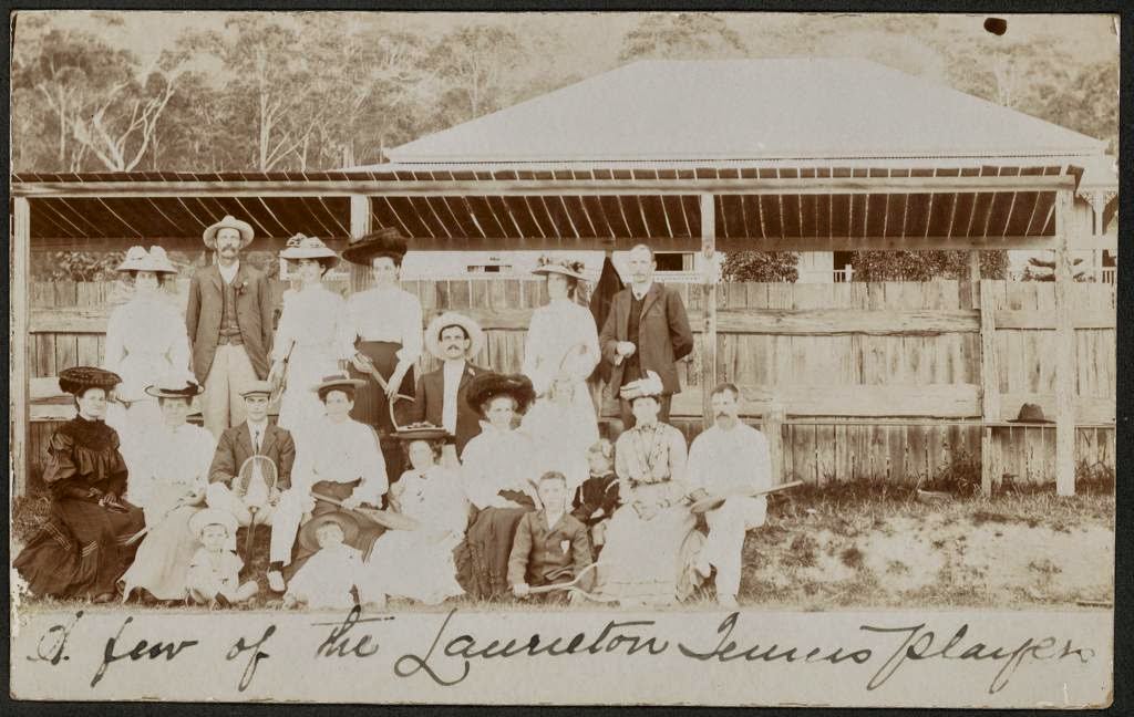 Tennis players, 1906
